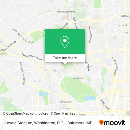 Loyola Stadium map