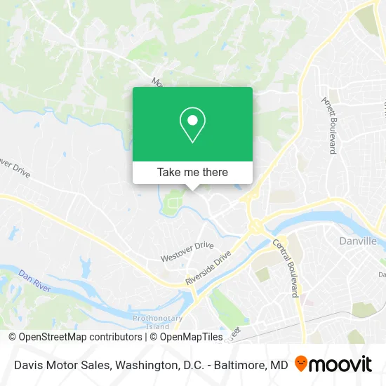 Davis Motor Sales map