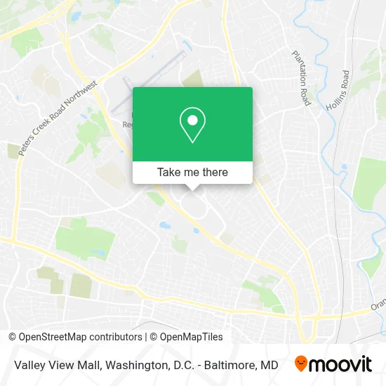 Valley View Mall map