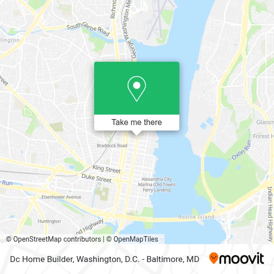 Dc Home Builder map