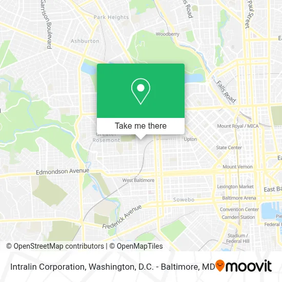 Intralin Corporation map