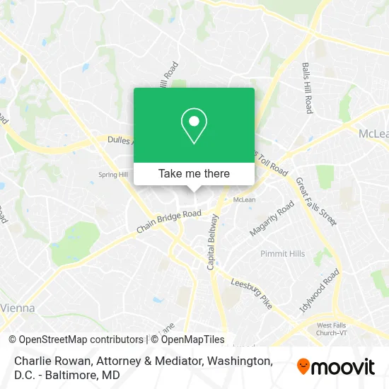 Charlie Rowan, Attorney & Mediator map