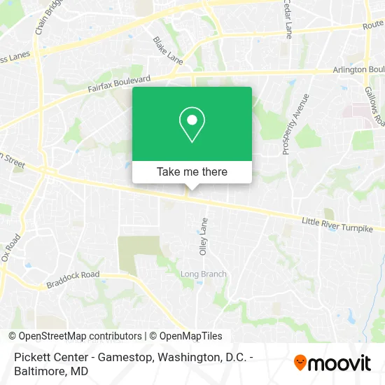 Pickett Center - Gamestop map