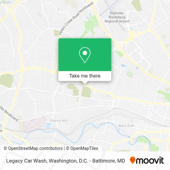 Legacy Car Wash map
