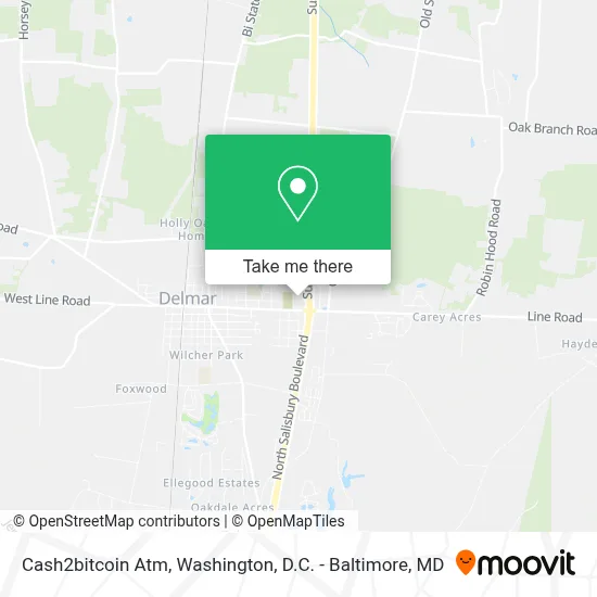 Cash2bitcoin Atm map
