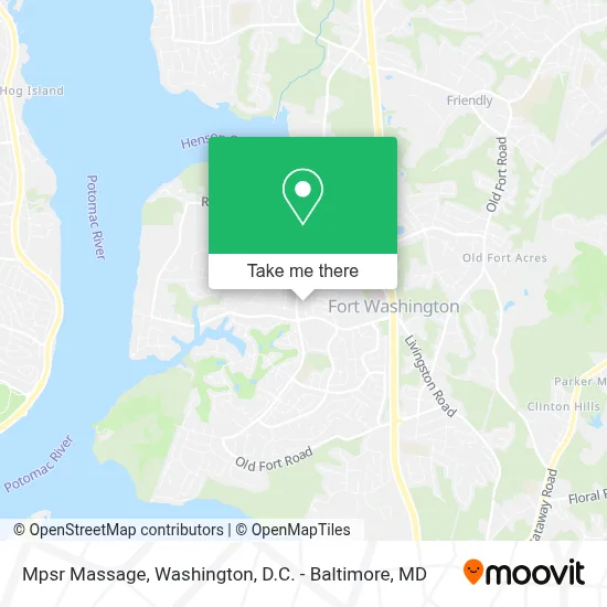 Mpsr Massage map