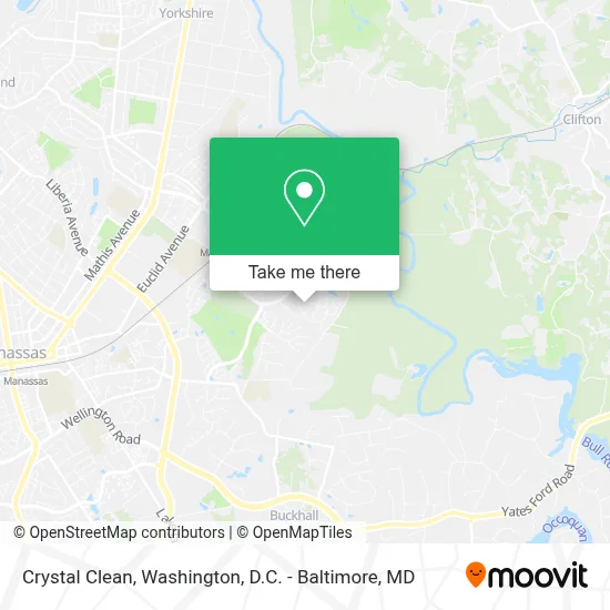 Crystal Clean map