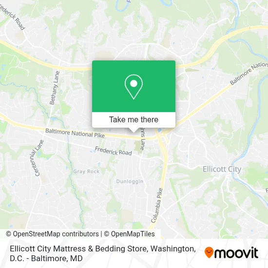 Ellicott City Mattress & Bedding Store map