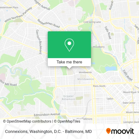 Connexions map