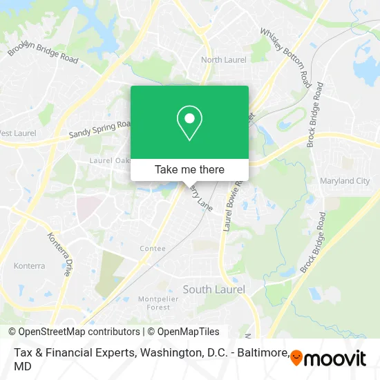 Tax & Financial Experts map