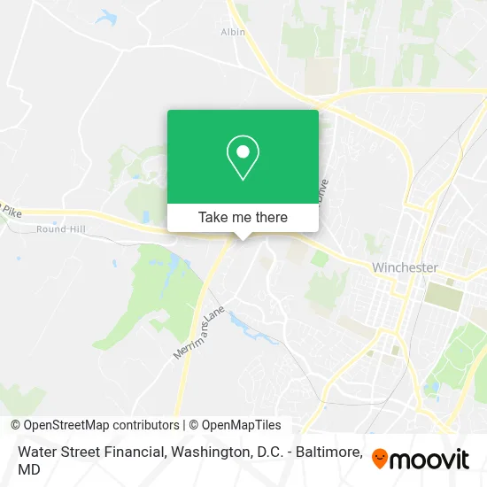 Water Street Financial map