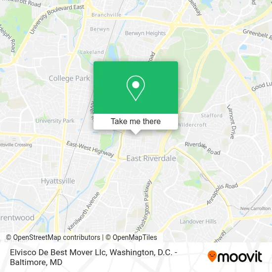 Elvisco De Best Mover Llc map