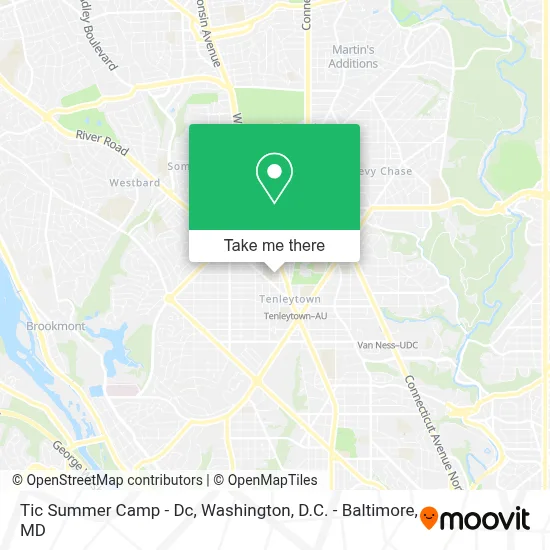 Tic Summer Camp - Dc map