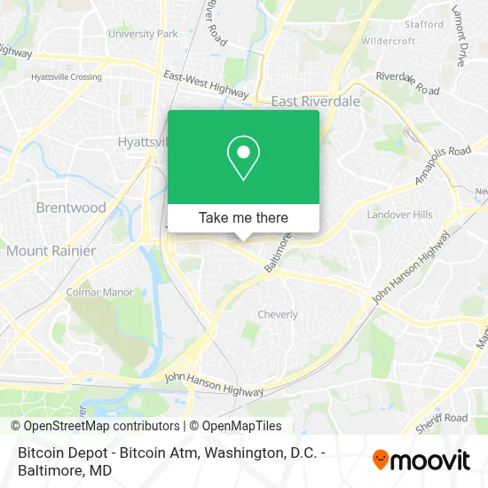 Bitcoin Depot - Bitcoin Atm map