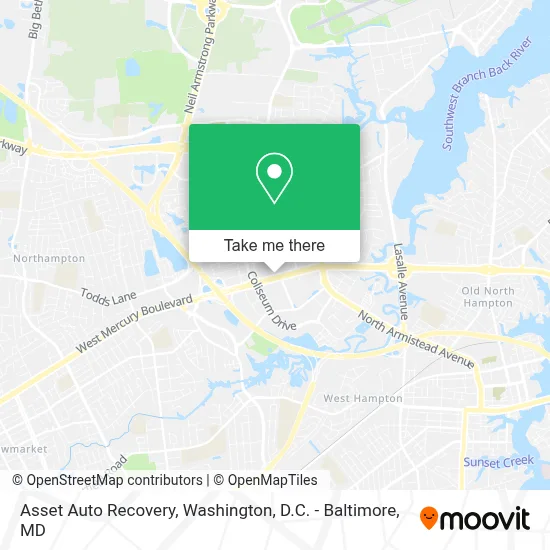 Asset Auto Recovery map
