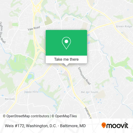 Weis #172 map