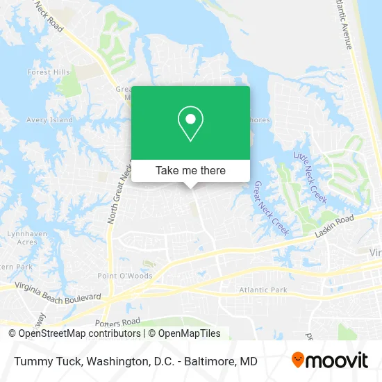 Tummy Tuck map