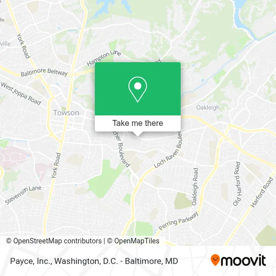Payce, Inc. map