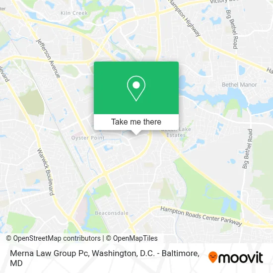 Merna Law Group Pc map