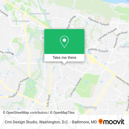 Cmi Design Studio map