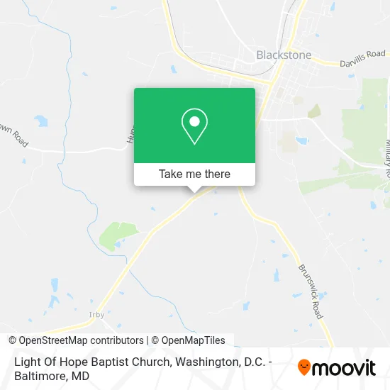Light Of Hope Baptist Church map
