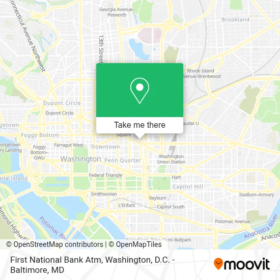 First National Bank Atm map