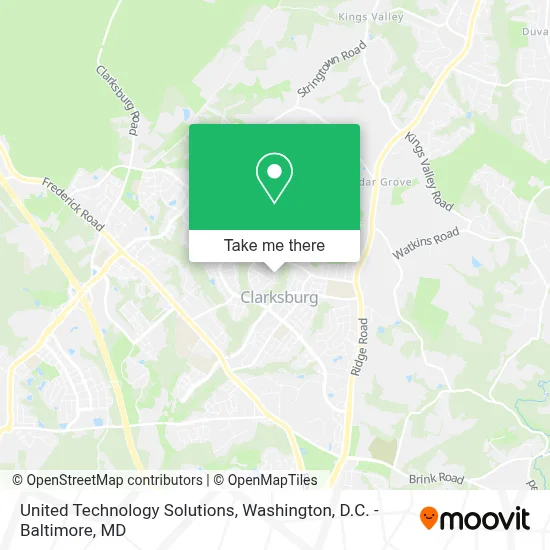 United Technology Solutions map
