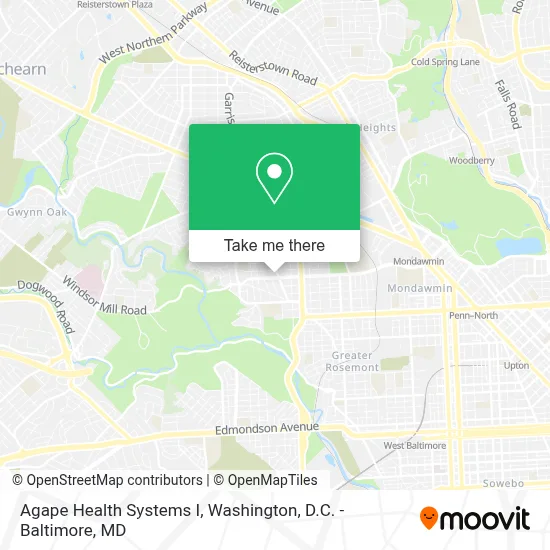 Agape Health Systems I map