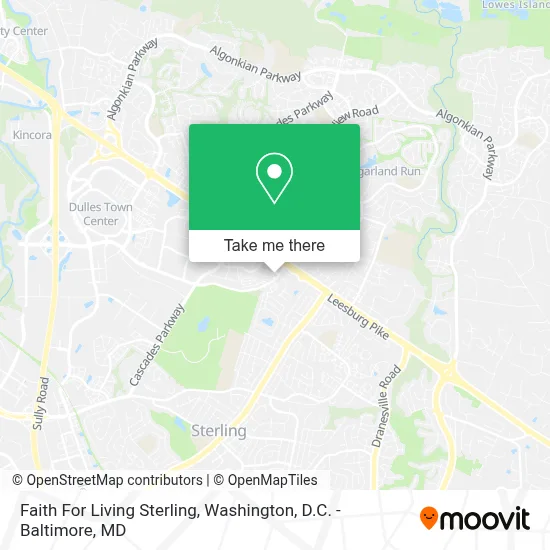 Faith For Living Sterling map