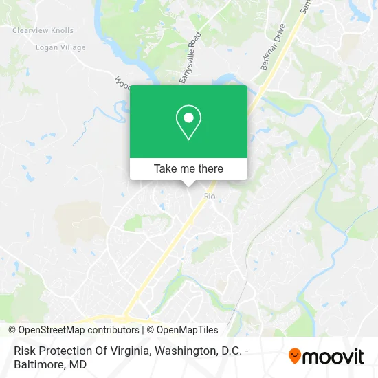 Risk Protection Of Virginia map