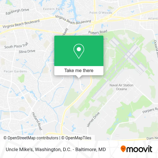 Uncle Mike's map