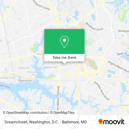 Dreamcloset map