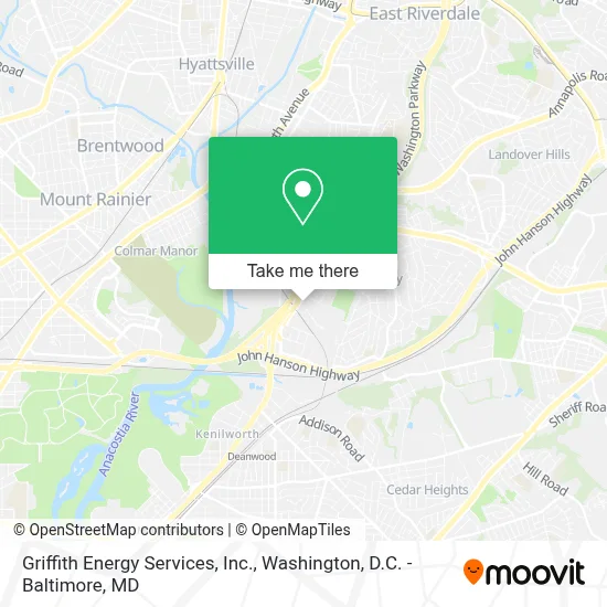 Griffith Energy Services, Inc. map