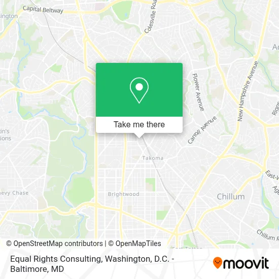 Equal Rights Consulting map