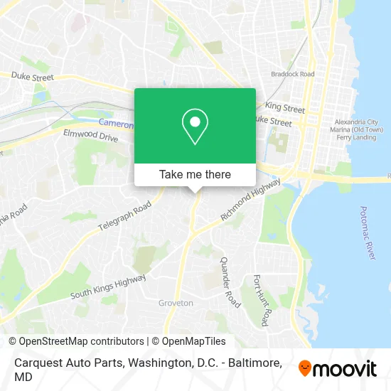 Carquest Auto Parts map
