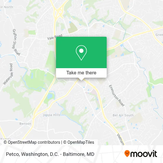 Petco map