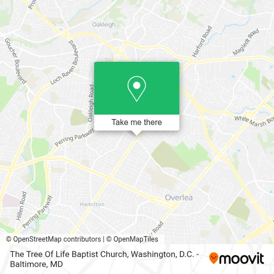 The Tree Of Life Baptist Church map