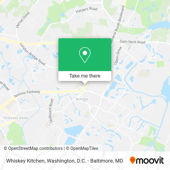 Whiskey Kitchen map