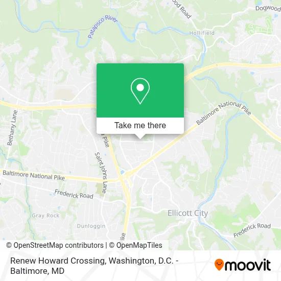 Renew Howard Crossing map