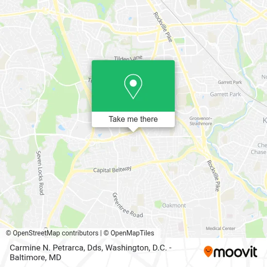 Carmine N. Petrarca, Dds map