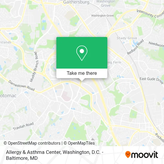 Allergy & Asthma Center map