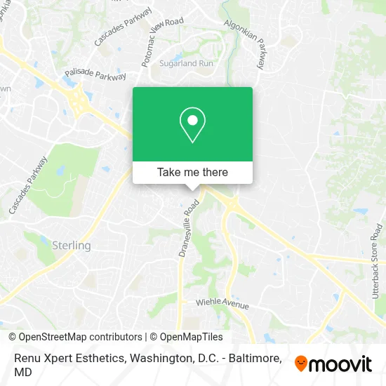 Renu Xpert Esthetics map