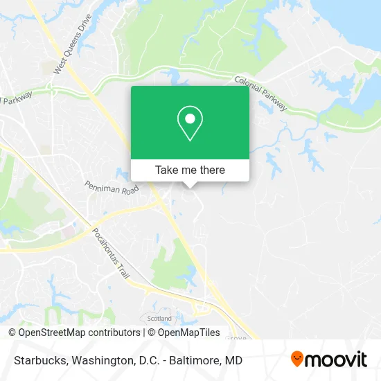 Starbucks map