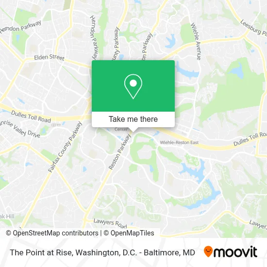 The Point at Rise map