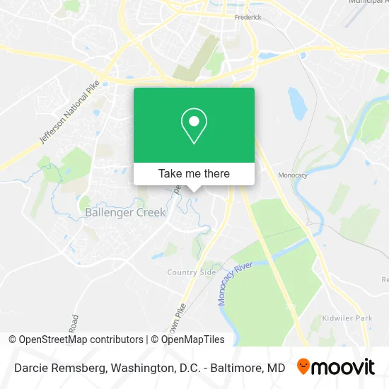 Darcie Remsberg map