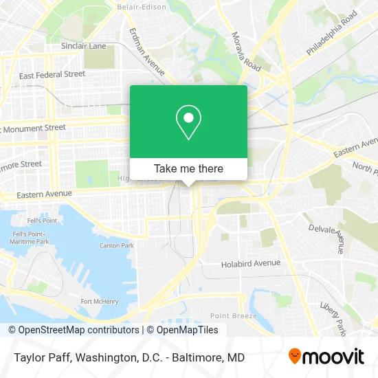 Taylor Paff map