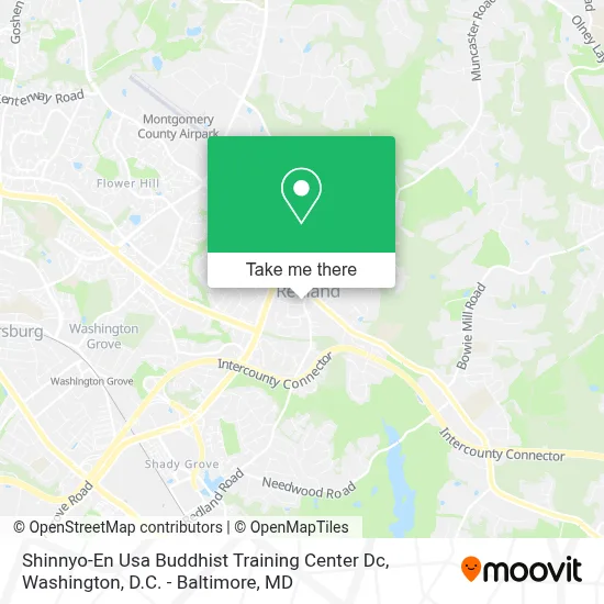 Shinnyo-En Usa Buddhist Training Center Dc map