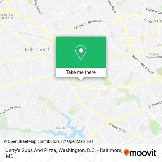 Jerry's Subs And Pizza map