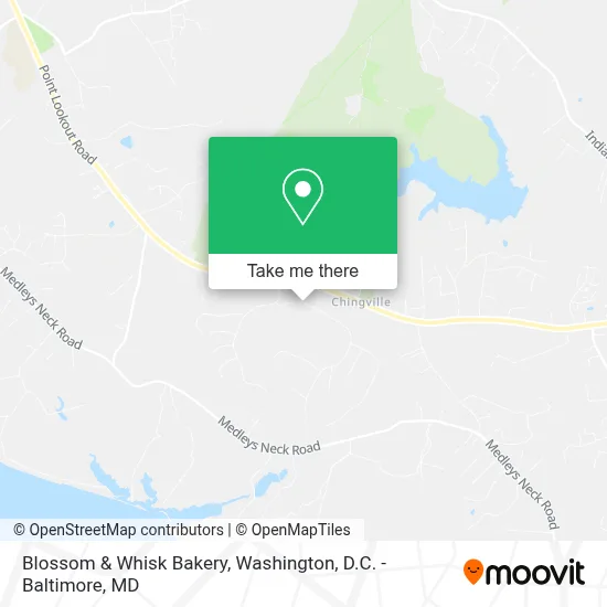 Blossom & Whisk Bakery map