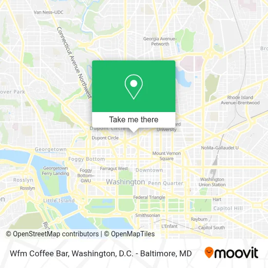 Wfm Coffee Bar map